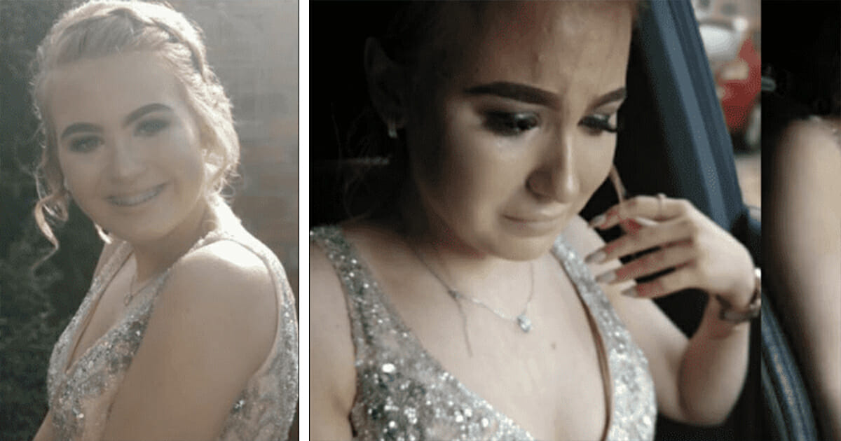 נערה עם חרדה נשארה בדמעות אחרי שבריונית מהשכבה שפכה עליה מיץ במסיבת הסיום – בואו נראה לה את התמיכה שלנו