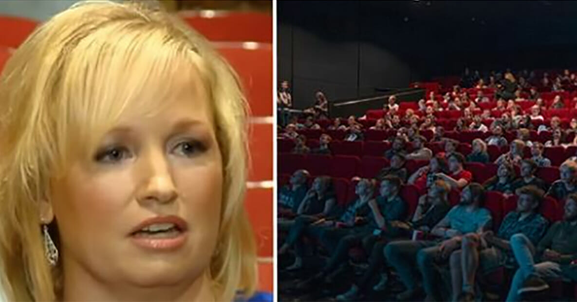 אמא דרשה מנערות חצופות להיות בשקט במהלך סרט – מאוחר יותר גילתה שההורים שלהן מחפשות אותה