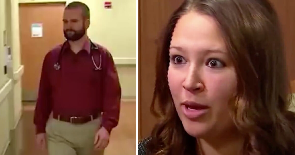 רופא צעיר יילד תינוקת, אבל בבדיקה שבועיים אחר כך הלסת של אמא נפלה כשאמר 'יש לי משהו בשבילך'