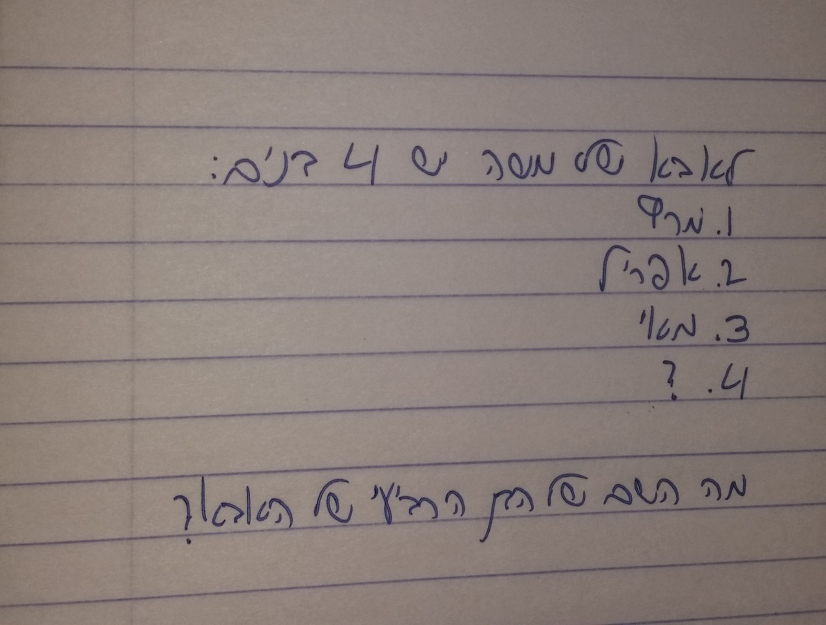 רק 1 מתוך 5 מצליחים לפתור את החידה הזו מהר: תוכלו לפענח איך קוראים לבן הרביעי של האבא?