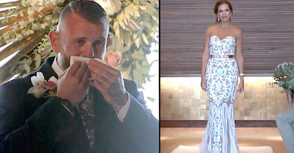 חתן חירש לא הבין מדוע הכלה עצרה לפני החופה: אז היא הרימה את הידיים והוא איבד את זה לגמרי