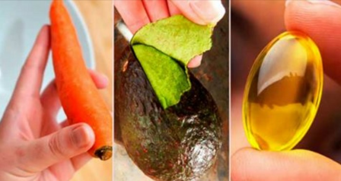 גזר אחד, אבוקדו אחד, וקפסולת ויטמין E אחת – תוך 20 דקות תרגישו בקסם מתרחש